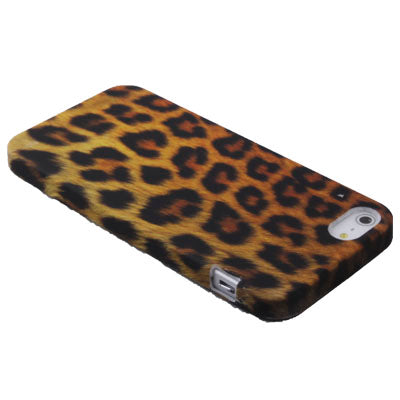 Yellow Leopard Series TPU case for iPhone 5 & 5s & SE & SE