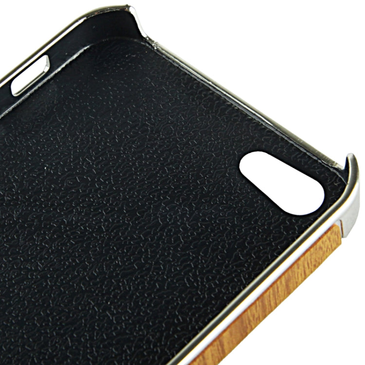 Wood Texture Plastic Case for iPhone 5
