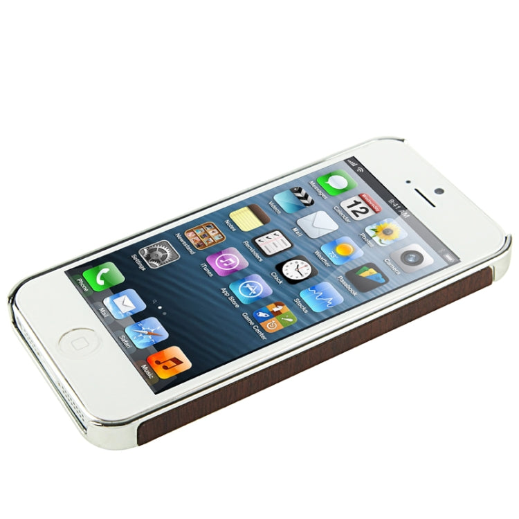 Wood Texture Plastic Case for iPhone 5