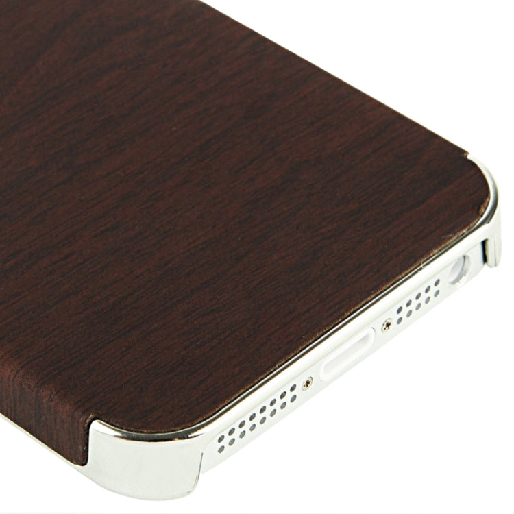 Wood Texture Plastic Case for iPhone 5