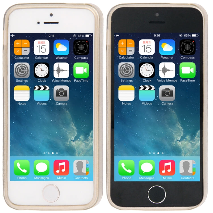 Brushed Texture TPU Case for iPhone 5 & 5s & SE & SE