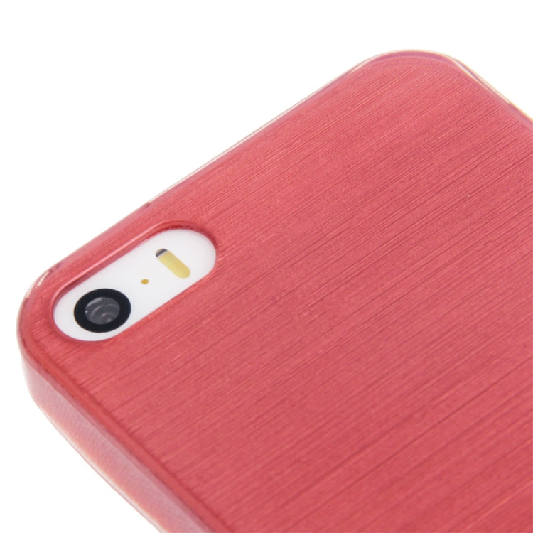 Brushed Texture TPU Case for iPhone 5 & 5s & SE & SE