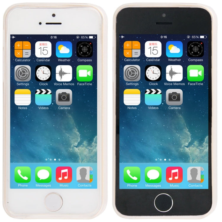 Brushed Texture TPU Case for iPhone 5 & 5s & SE & SE