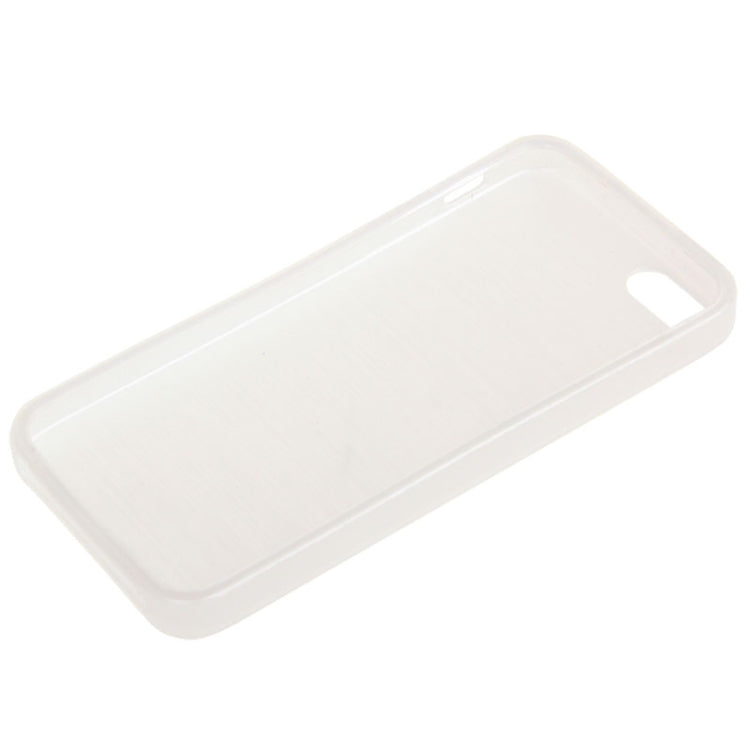 Brushed Texture TPU Case for iPhone 5 & 5s & SE & SE