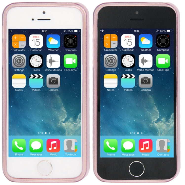 Brushed Texture TPU Case for iPhone 5 & 5s & SE & SE