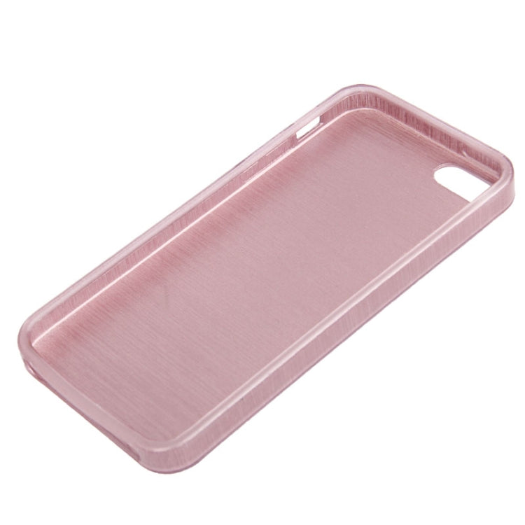 Brushed Texture TPU Case for iPhone 5 & 5s & SE & SE