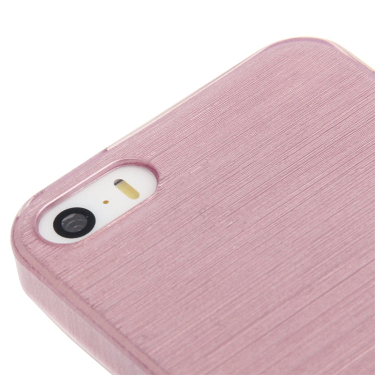 Brushed Texture TPU Case for iPhone 5 & 5s & SE & SE