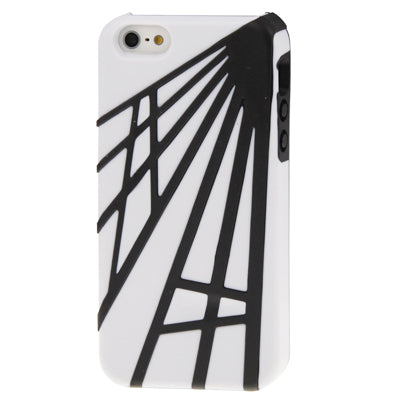Diffuse Style Geometric Texture Anti-skidding TPU Case for iPhone 5 & 5s & SE & SE