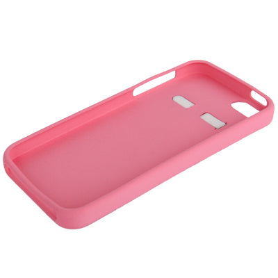 Pure Color Frosted TPU Protection Case with Holder