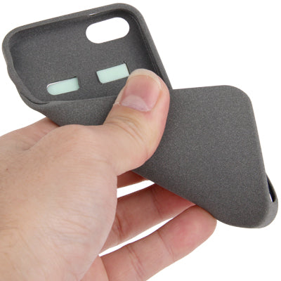 Pure Color Frosted TPU Protection Case with Holder