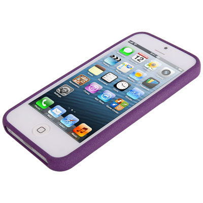 Pure Color Frosted TPU Protection Case with Holder