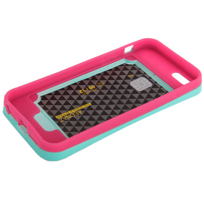 i-Glow 2-color Series (Smooth SurfacePlastic + Fluorescent Effect Silicone) Case