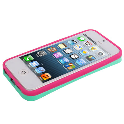i-Glow 2-color Series (Smooth SurfacePlastic + Fluorescent Effect Silicone) Case