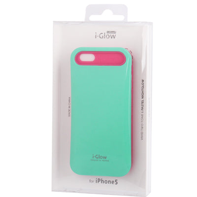 i-Glow 2-color Series (Smooth SurfacePlastic + Fluorescent Effect Silicone) Case