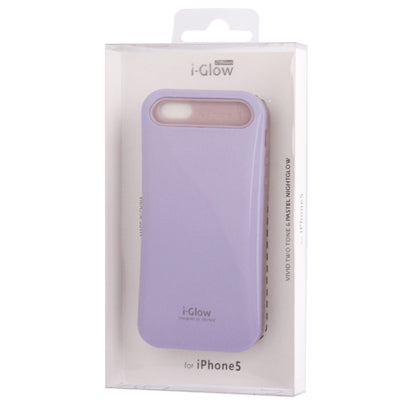 i-Glow 2-color Series (Smooth SurfacePlastic + Fluorescent Effect Silicone) Case
