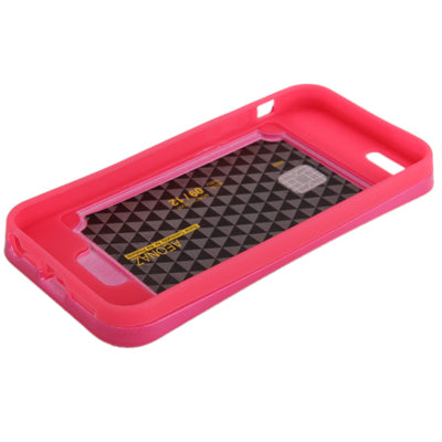 i-Glow 2-color Series (Smooth SurfacePlastic + Fluorescent Effect Silicone) Case