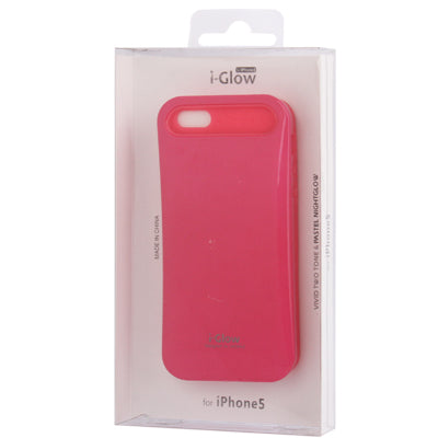 i-Glow 2-color Series (Smooth SurfacePlastic + Fluorescent Effect Silicone) Case