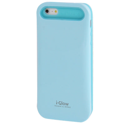 i-Glow 2-color Series (Smooth SurfacePlastic + Fluorescent Effect Silicone) Case