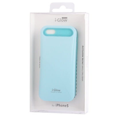 i-Glow 2-color Series (Smooth SurfacePlastic + Fluorescent Effect Silicone) Case