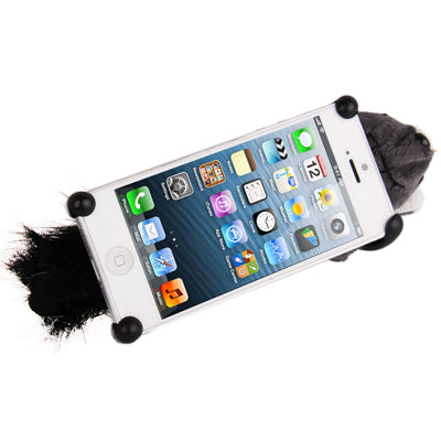 Three-dimensional Plush Squirrel Doll Protected Case for iPhone 5 & 5s & SE