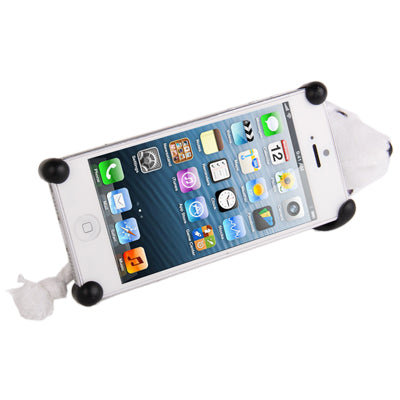 Three-dimensional Plush Dalmatian Doll Protected Case for iPhone 5 & 5s & SE
