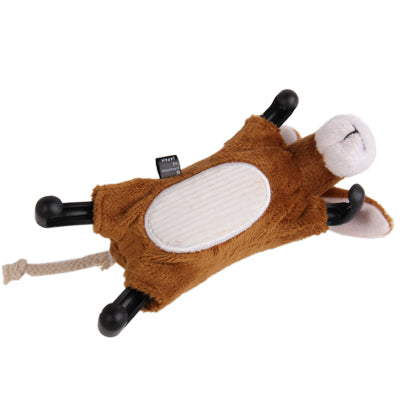 Three-dimensional Plush Donkey Doll Protected Case for iPhone 5 & 5s & SE