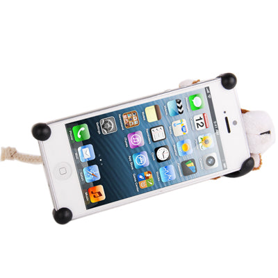 Three-dimensional Plush Donkey Doll Protected Case for iPhone 5 & 5s & SE