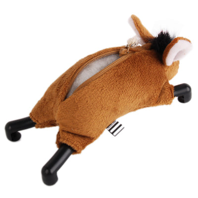 Three-dimensional Plush Donkey Doll Protected Case for iPhone 5 & 5s & SE