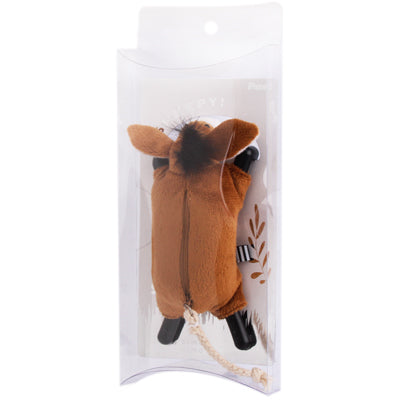 Three-dimensional Plush Donkey Doll Protected Case for iPhone 5 & 5s & SE