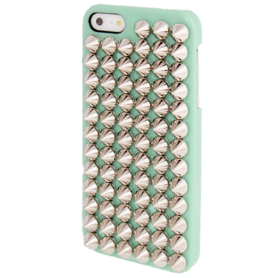 Silver Punk Pyramid Studded Style Studs Rivet Hard Back Case for iPhon