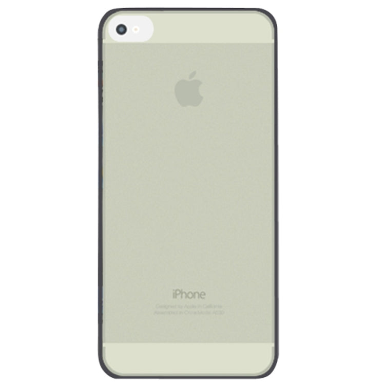 0.45mm Ultra-thin Polycarbonate Material TPU & Jelly Case for iPhone 5 & 5s & SE