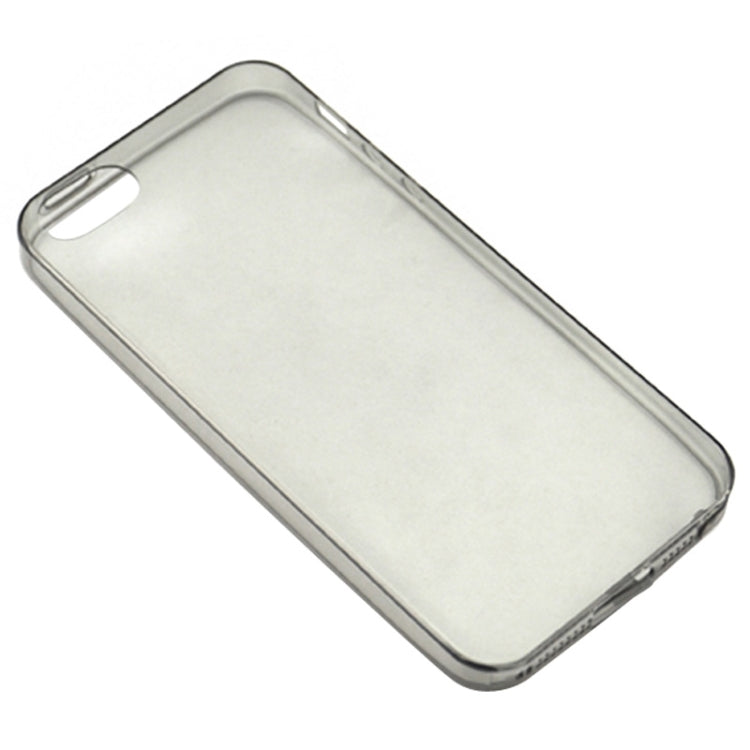 0.45mm Ultra-thin Polycarbonate Material TPU & Jelly Case for iPhone 5 & 5s & SE