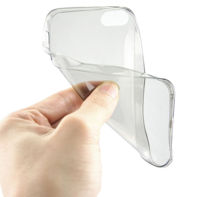 0.45mm Ultra-thin Polycarbonate Material TPU & Jelly Case for iPhone 5 & 5s & SE