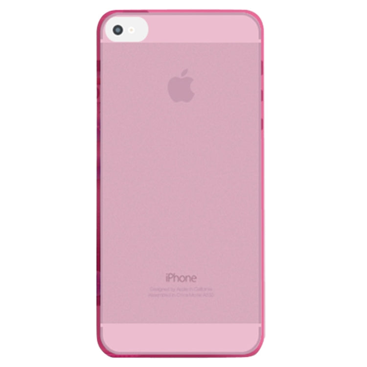 0.45mm Ultra-thin Polycarbonate Material TPU & Jelly Case for iPhone 5 & 5s & SE
