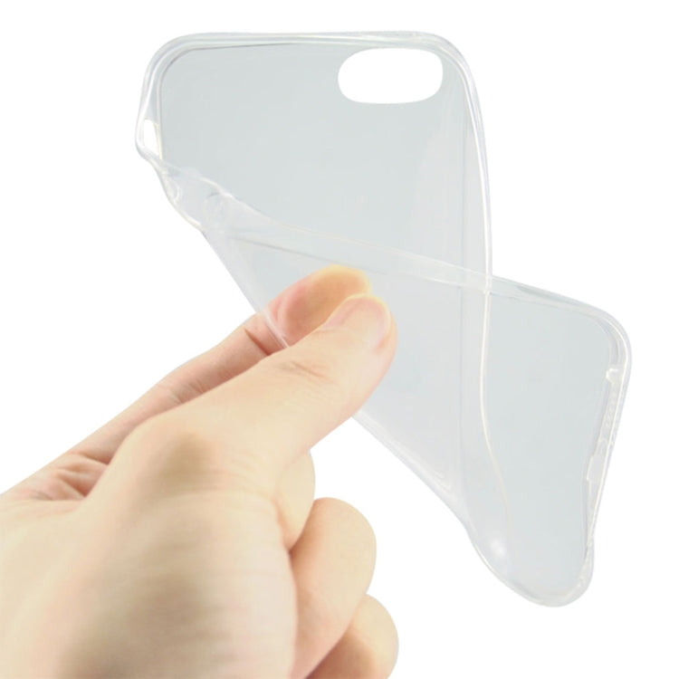 0.45mm Ultra-thin Polycarbonate Material TPU & Jelly Case for iPhone 5 & 5s & SE