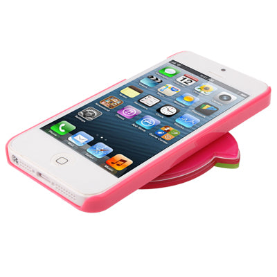 3D Red Apple Acrylic Mirror Case for iPhone 5 & 5s & SE