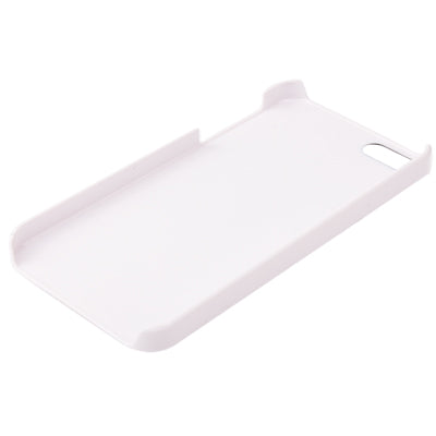 3D Mini Bear Acrylic Mirror Case for iPhone 5 & 5s & SE (White)