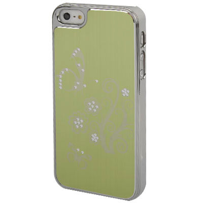Butterfly Pattern Diamond Electroplated Plastic Shell for iPhone 5 & 5s & SE