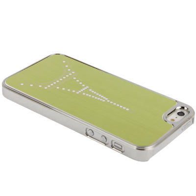 Eiffel Tower Pattern Silver Plating Plastic Case for iPhone 5 & 5s & SE