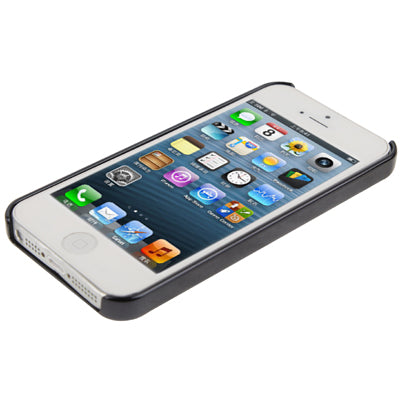 Black Frame Diamond Encrusted Plating Skinning Plastic Case for iPhone 5 & 5s & SE