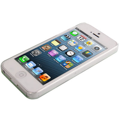QYG Q-case High Quality Plant Series Lotus Pattern Plastic Protective Case for iPhone 5 & 5s & SE