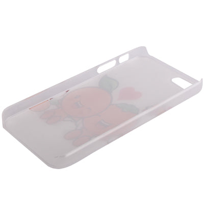 QYG Q-case High Quality Lover Series Fruit Dolls Pattern Plastic Protective Case for iPhone 5 & 5s & SE