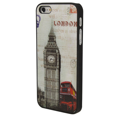 London Big Ben Pattern Anti-scratch Plastic Protection Case for iPhone 5 & 5s & SE