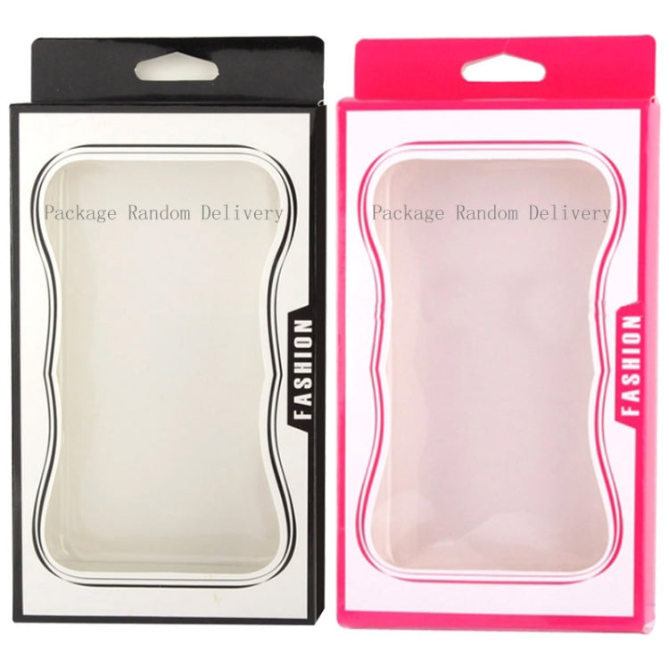 Angel Pattern Ultra Thin Plating Border Transparent Plastic Case for iPhone 5 & 5s & SE, Package Random Delivery