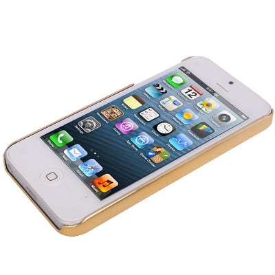 Man Pattern Ultra Thin Plating Border Transparent Plastic Case for i