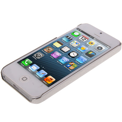 Cupid Pattern Ultra Thin Plating Border Transparent Plastic Case for iPhone 5 & 5s & SE