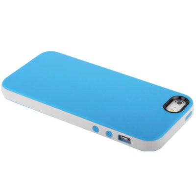 Detachable TPU Protective Case + Plastic Bumper Frame for iPhone 5 & 5s & SE