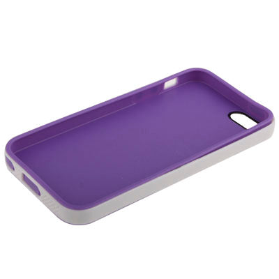 Detachable TPU Protective Case + Plastic Bumper Frame for iPhone 5 & 5s & SE
