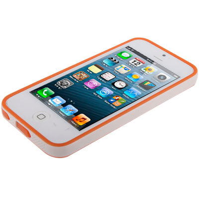 Detachable TPU Protective Case + Plastic Bumper Frame for iPhone 5 & 5s & SE