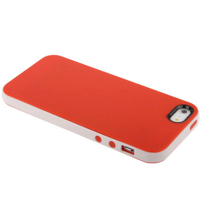 Detachable TPU Protective Case + Plastic Bumper Frame for iPhone 5 & 5s & SE